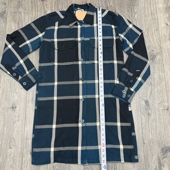 The North Face Valley Twill Utility Coat Size XS Womens Midnight Petrol Blue - Picture 3 of 16